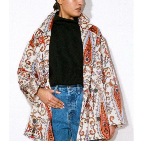 Mara Hoffman Jackets & Blazers - NWT Mara Hoffman Levine Paisley Jacket | S